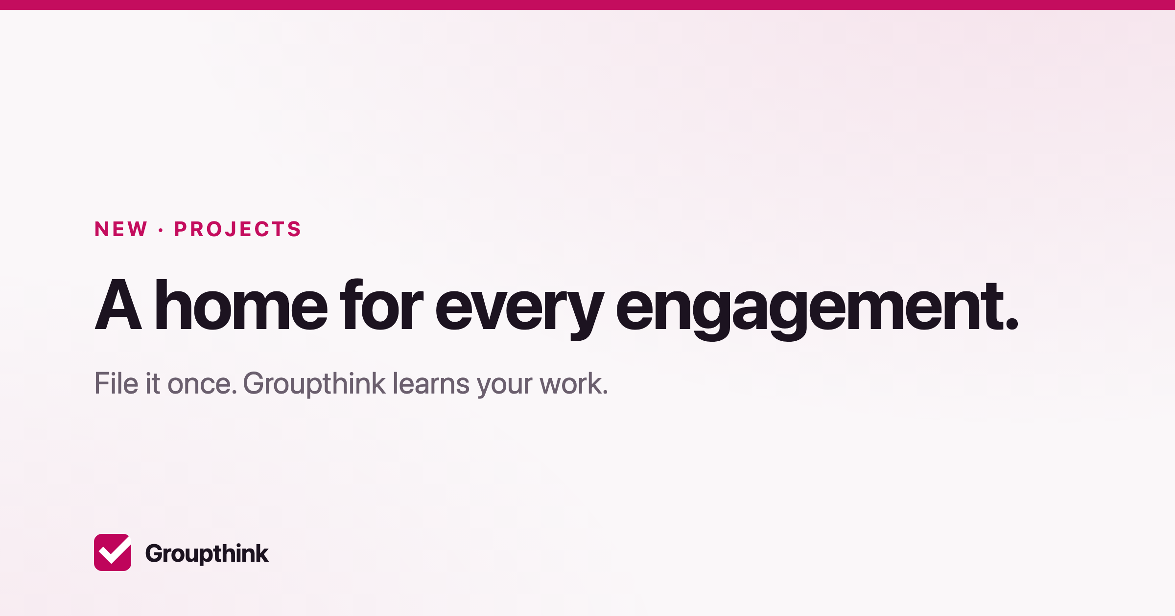 A home for every engagement.